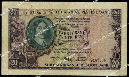 SCARCE: MH de Kock Twenty Rand (R20) in Uncirculated condition (DI 183286)