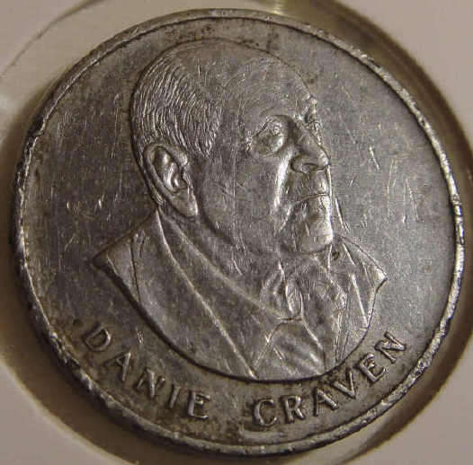 Danie Craven Rugby Medallion: DOC CRAVEN : Springbok Rugby Legend