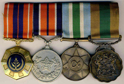 SADF Group of Medals to Flight Sergeant D Manchest (ID 6304305185084)
