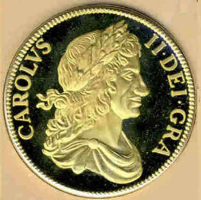 STERLING SILVER CROWN: Cape Heritage Collection : Charles II Crown of 1662