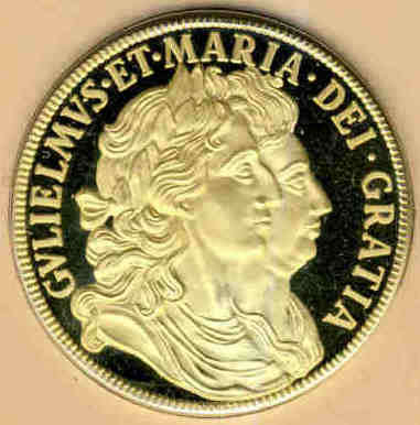 STERLING SILVER CROWN: Cape Heritage Collection : William and Mary Crown of 1692