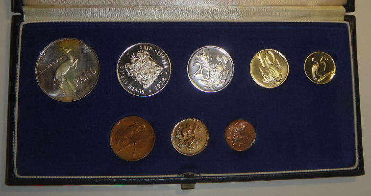 Short Proof Set of 1978 with SILVER R1