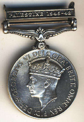 7621900 MA Smith :General Service Medal with Palestine Clasp 1945-48 : With WW2 Group