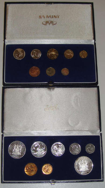 The OLD and the NEW (1989 and 1991) RSA Proof Sets (One bid takes both sets)