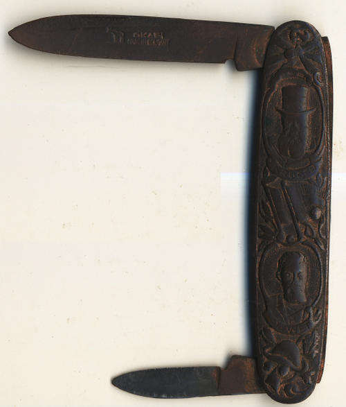 Paul Kruger // Christiaan de Wet Pocket Knife (Made by Okapi in Germany)