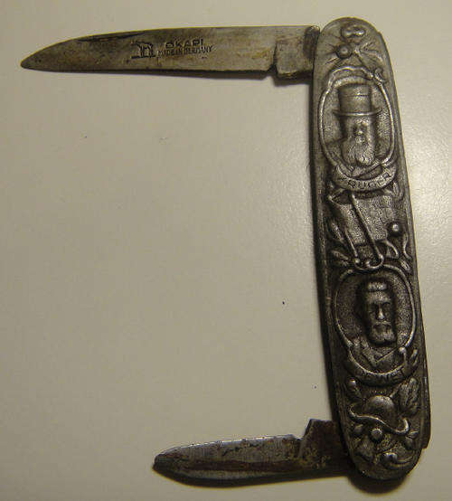 Paul Kruger & Christiaan De Wet (Eendracht Maakt Macht) Pocket Knife