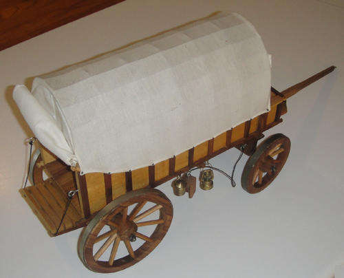 ONLY FOR WESTERN CAPE BIDDERS : Great Trek Ox Wagon Scale Model: Groot Trek Ossewa Skaal Model