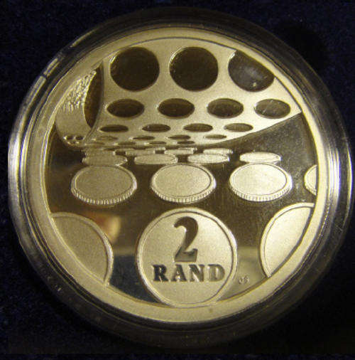 1992 Silver R2 Proof Crown : Mint Technology : Boxed as issued by the South African Mint