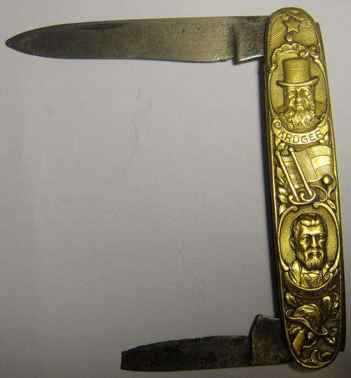 Paul Kruger & Christiaan de Wet Pocket Knife (G. Felix Gloriawerk Solingen)