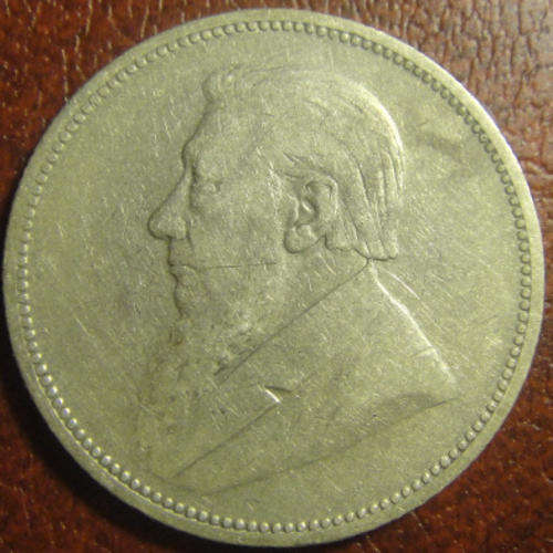 Paul Kruger ZAR Two-Shilling (2/-) of 1894 : Very Fine