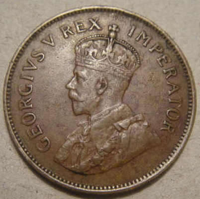 Union of SA : King George V : Half-Penny of 1931 (almost Extremely Fine)