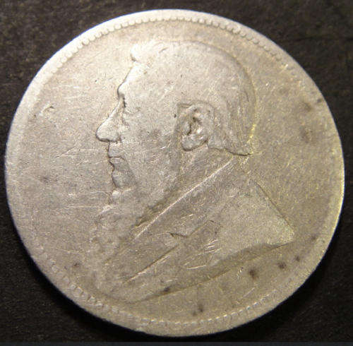Z.A.R. Paul Kruger Two Shilling (2/-) of 1896