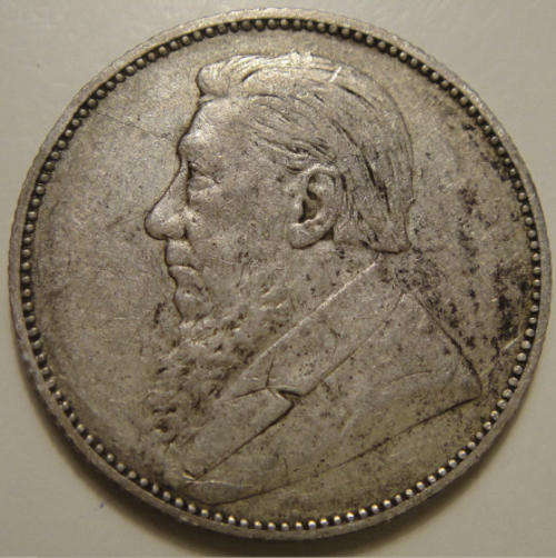 1894 Z.A.R. Paul Kruger Shilling (1/-)