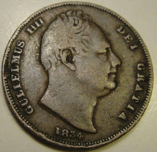 Great Britain : King William IV : Farthing of 1834
