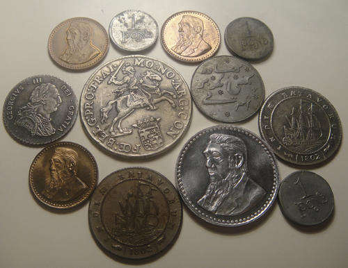 Collection of old South African Coinage Tokens