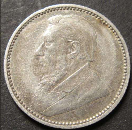 1896 Sixpence (6d) : Z.A.R. Paul Kruger