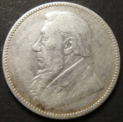 1895 Shilling (1/-) : Z.A.R. Paul Kruger