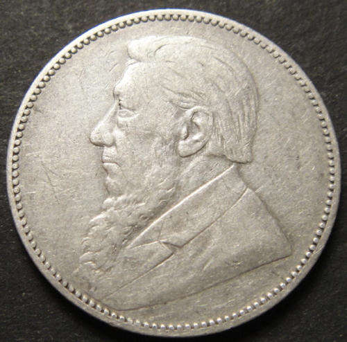 1896 Shilling (1/-) : Z.A.R. Paul Kruger