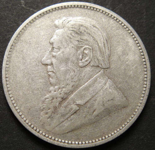 1896 Two-Shilling (2/-) : Z.A.R. Paul Kruger