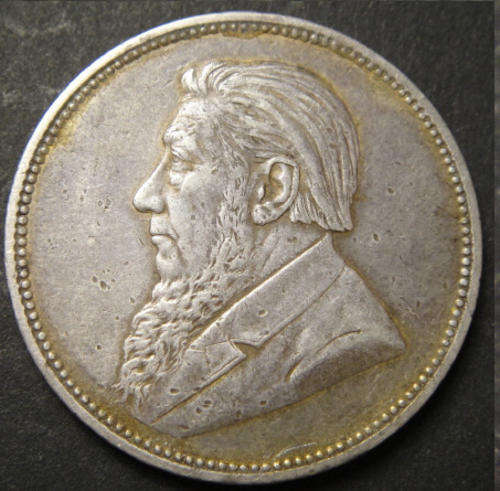 1897 Two-Shilling (2/-) : Z.A.R. Paul Kruger