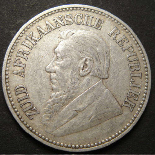 1894 Half Crown (2/6-) : Z.A.R. Paul Kruger