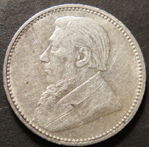 1897 Sixpence (6d) : Z.A.R. Paul Kruger