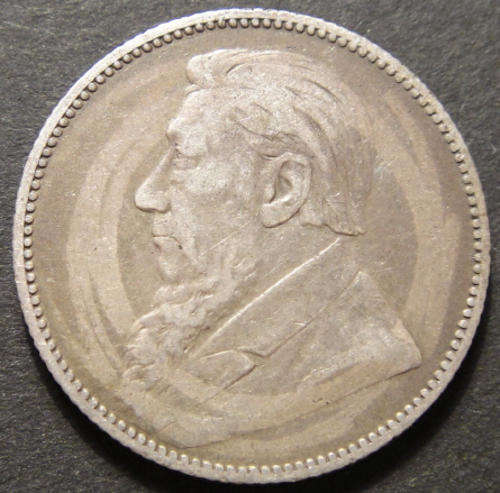1894 Shilling (1/-) : Z.A.R. Paul Kruger
