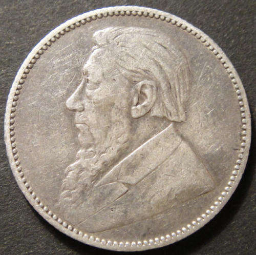 1895 Shilling (1/-) : Z.A.R. Paul Kruger
