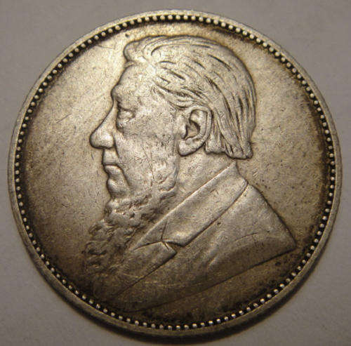1896 Paul Kruger Z.A.R. Shilling