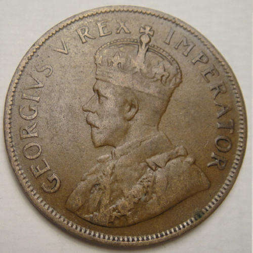 1930 Penny : Union of South Africa