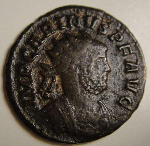 Ancient Rome : Bronze Antoninianus of Carinus (282 to 285 A.D.)