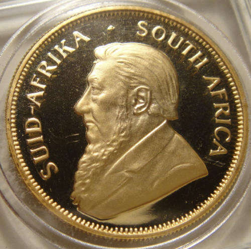 Gold Proof Half-Ounce (1/2 Oz) Krugerrand : Certified by the SAGCE : 1986 (2 available)
