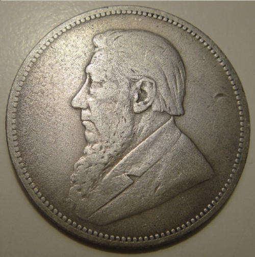 1896 Two-Shilling (2/-) : Z.A.R. Paul Kruger