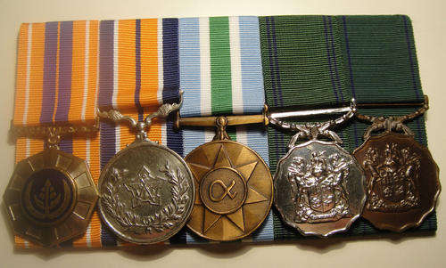 Group of 5 SADF Medals not researched