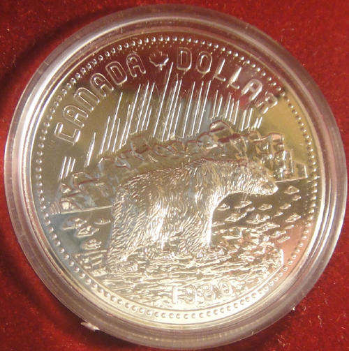 Canada : Prooflike Silver Dollar of 1980