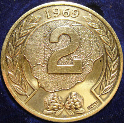 SA Spele // SA Games Silver Medal (1969)