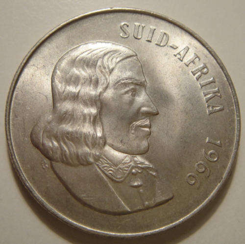 1966 Silver One Rand (Afrikaans) : Bid per Coin to take Eight