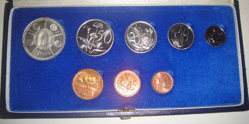 1974 Proof Set of the Republic of South Africa.
