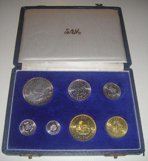1963 South Africa Short Proof Set