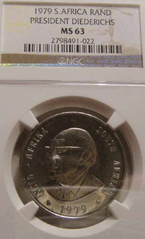 1979 President Diederichs R1 : NGC graded MS63
