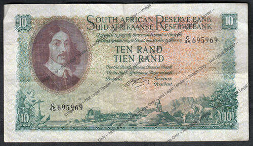 G Rissik R10 Note of 1962