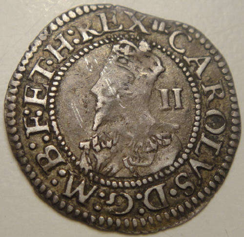 Great Britain : Half Groat of King Charles I (1625-1649)