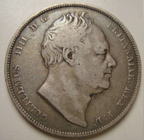 Great Britain : Sterling Silver Half Crown of King William IIII of 1836