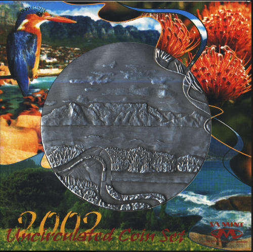 2002 Uncirculated Coin Set : Republic of South Africa