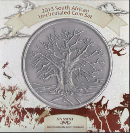2013 Uncirculated Coin Set : Republic of South Africa
