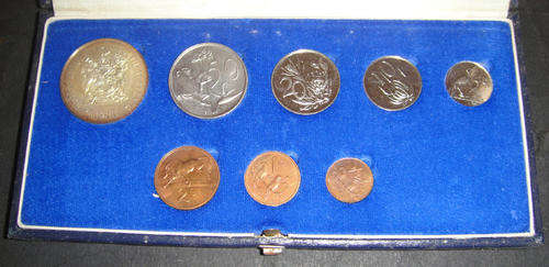 1977 Short PROOF SET in SAM box
