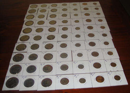 1980 to 1989 Uncirculated Coin Sets of the Republic of South Africa