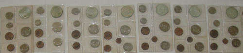 Seven Uncirculated Mint Packs from the 1960s and 1970s with SILVER R1 included.