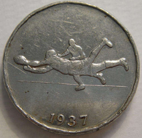 Danie (Dok) Craven (Mr. Rugby) Medallion 1937