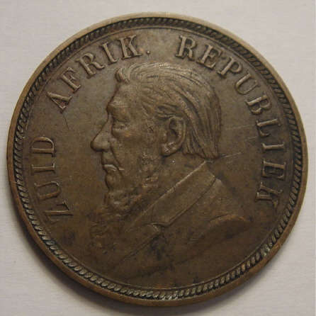 1898 Penny (1d) Paul Kruger ZAR (5 available. Bid per coin)